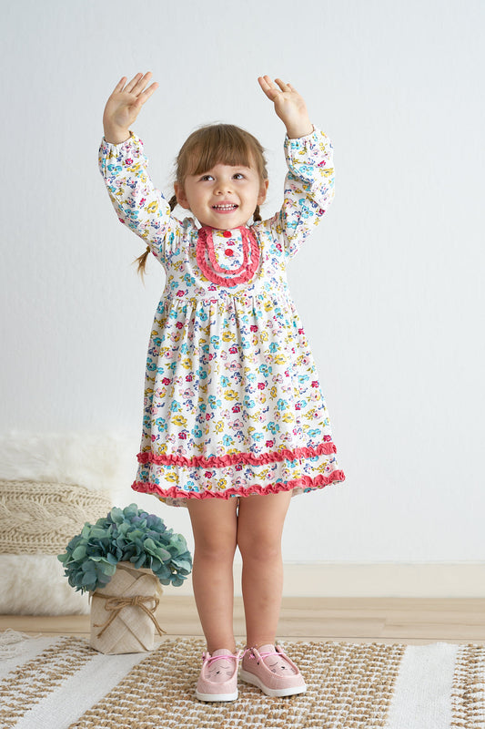 Blossom Festoon Frolic Dress