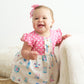 Whimsy Windowpane Polka Dot Ruffle Set