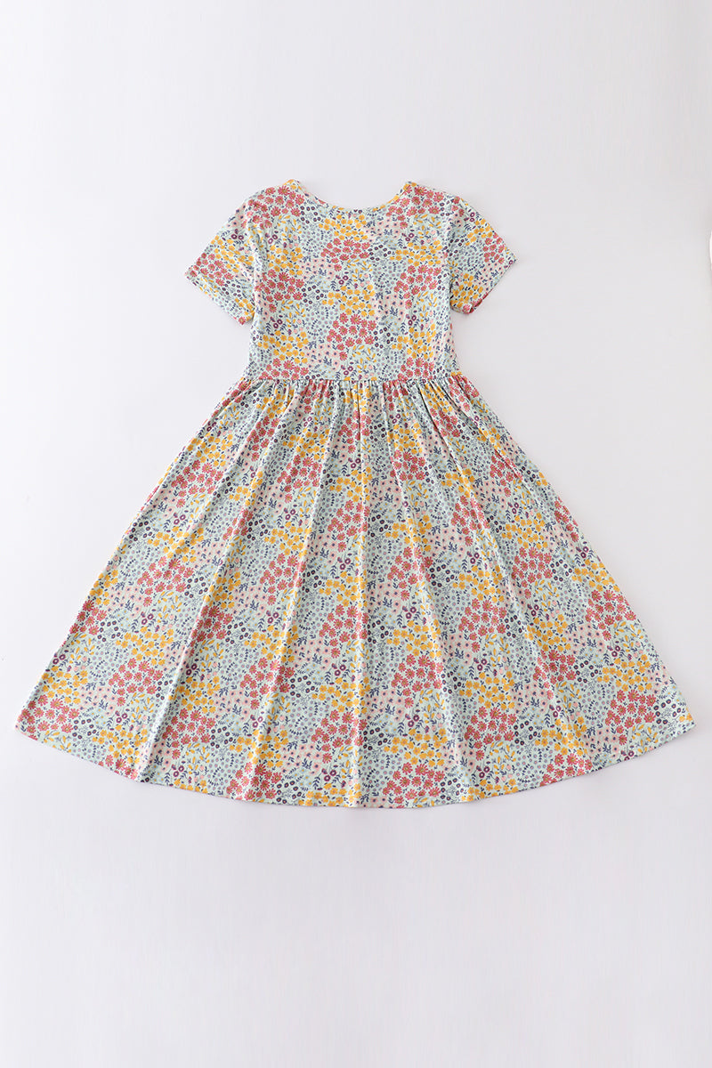 Sunshine Meadow Twirl Dress For Adult