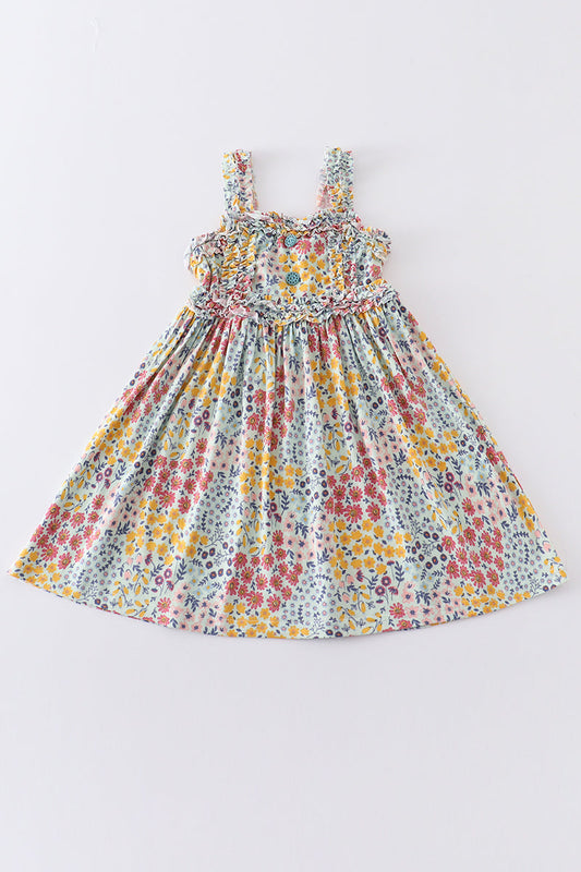 Sunshine Meadow Twirl Flutter Dress