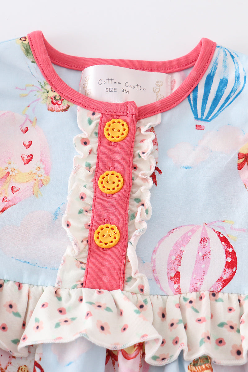 Balloon Blossom Dreams Romper