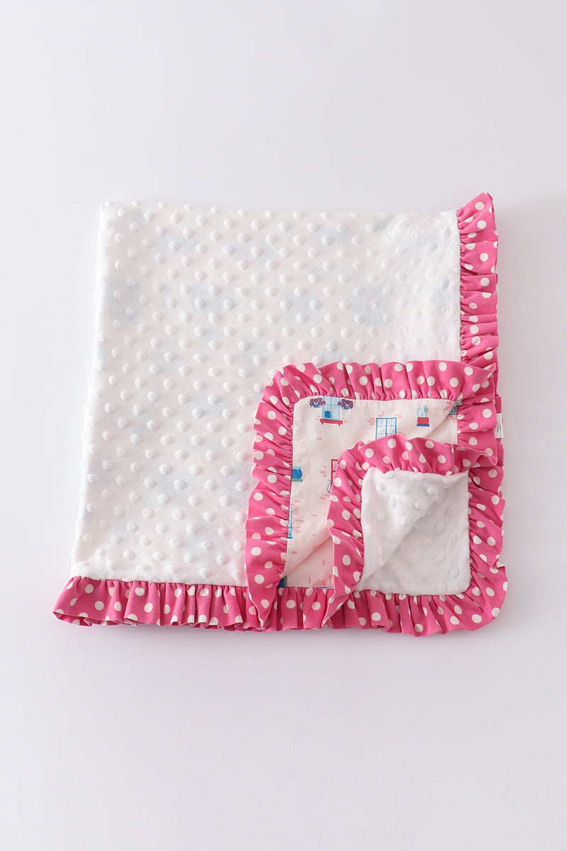 Whimsy Windowpane Baby Blanket