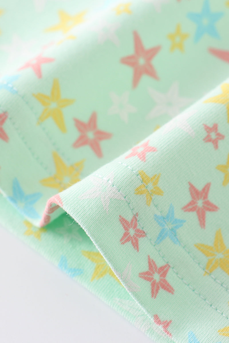 Minty Starlight Swing Set